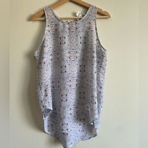 Streetwear Society Geometric  Print Tank Top